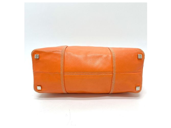 Borsa Amazona Anagram Loewe in arancione - vista 6