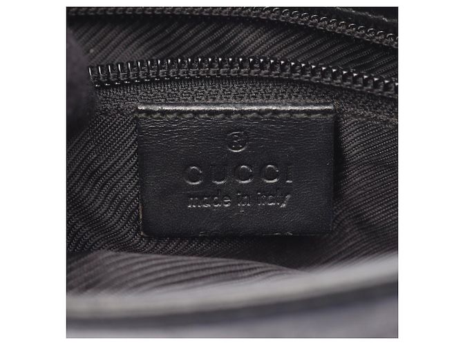 Borsa a Spalla in Denim e Pelle GG di Gucci Nero - vista 4