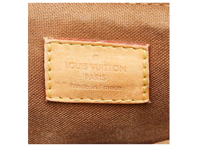 Borsa Louis Vuitton Monogram Palermo PM Marrone Monogramma - vista 10