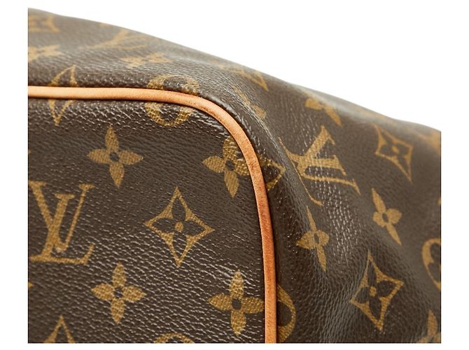 Borsa Louis Vuitton Monogram Palermo PM Marrone Monogramma - vista 4