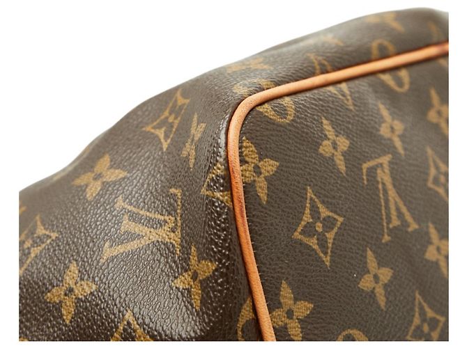 Borsa Louis Vuitton Monogram Palermo PM Marrone Monogramma - vista 7