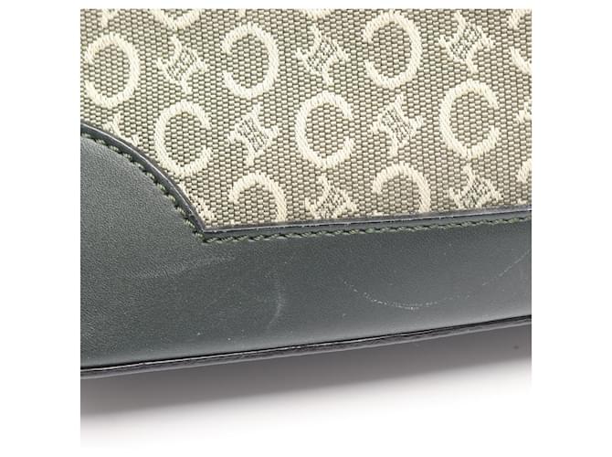 Céline Borsa a Spalla Celine C Macadam Verde - vista 6