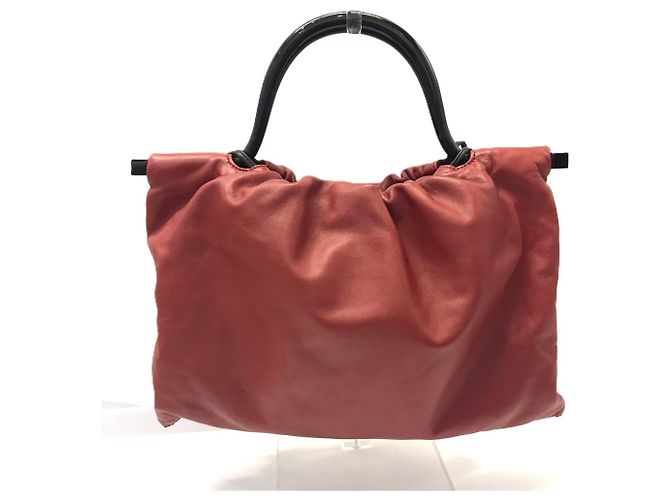 Borsa a mano in pelle nappa rossa Loewe Rosso - vista 2