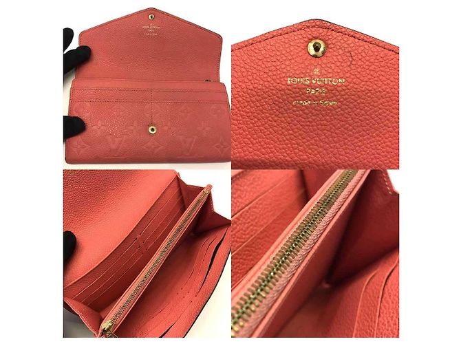 Cartera Larga Sarah Monogram Empreinte de Louis Vuitton - vista 5
