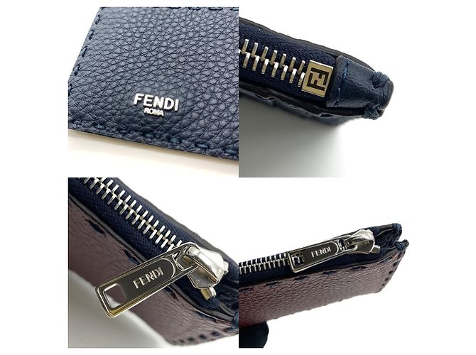 Monedero de cuero Selleria de Fendi - vista 4