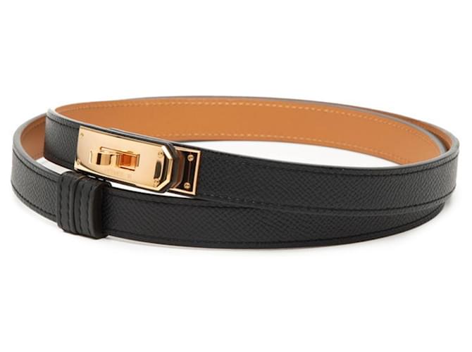 Hermès Kelly 18 Gürtel Schwarz - Ansicht 2