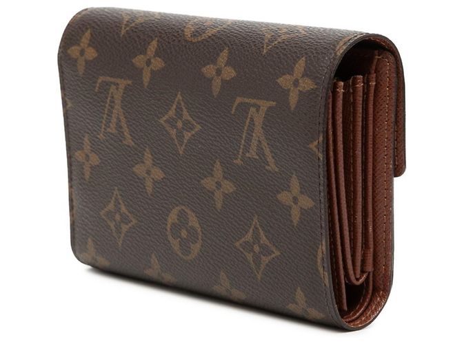Billetera bi-fold Alexandra Monogram Louis Vuitton Castaño - vista 2