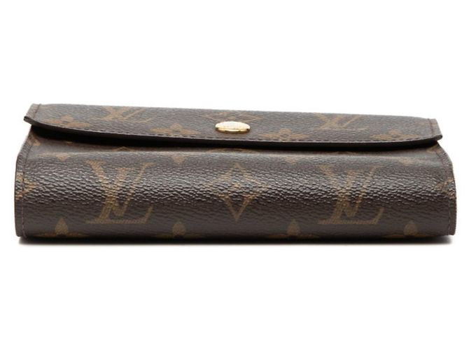 Billetera bi-fold Alexandra Monogram Louis Vuitton Castaño - vista 3