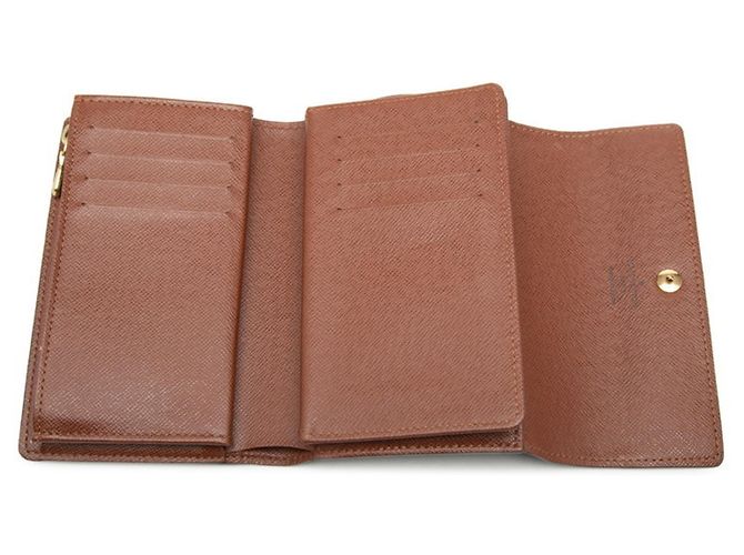 Billetera bi-fold Alexandra Monogram Louis Vuitton Castaño - vista 4
