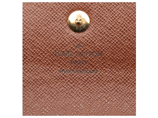 Billetera bi-fold Alexandra Monogram Louis Vuitton Castaño - vista 6