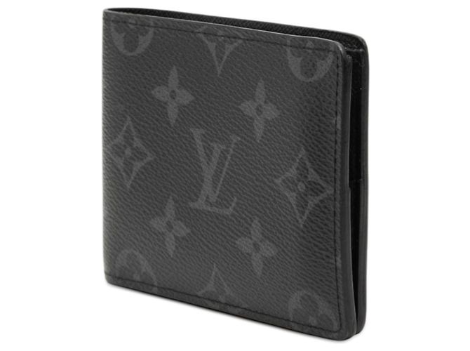 Carteira Slender Bi-fold Monogram Eclipse da Louis Vuitton Preto - vista 2