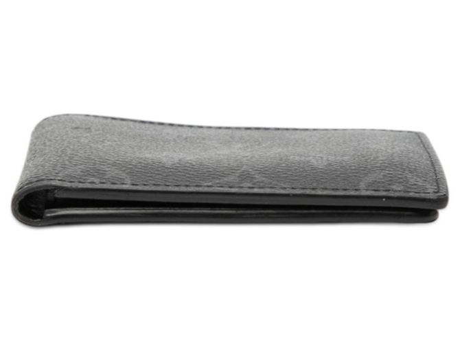 Carteira Slender Bi-fold Monogram Eclipse da Louis Vuitton Preto - vista 3