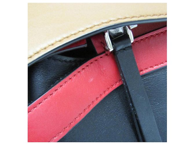 Borsa media in pelle Tod's Wave Marrone Nero - vista 13