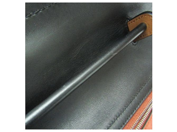Borsa media in pelle Tod's Wave Marrone Nero - vista 16