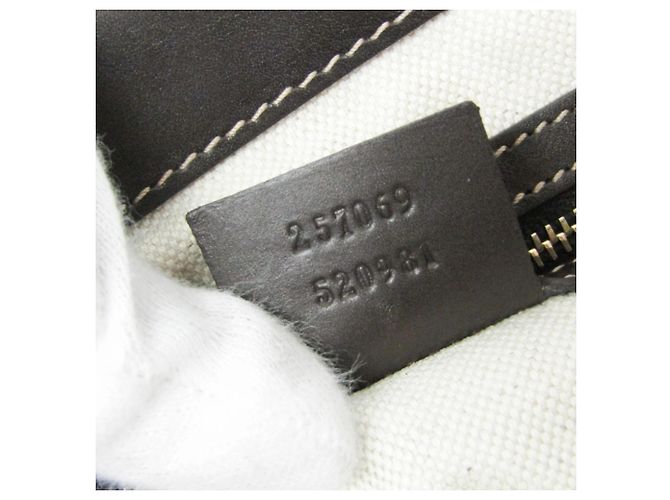 Gucci GG Canvas Tote-Handtasche Braun Beige - Ansicht 15
