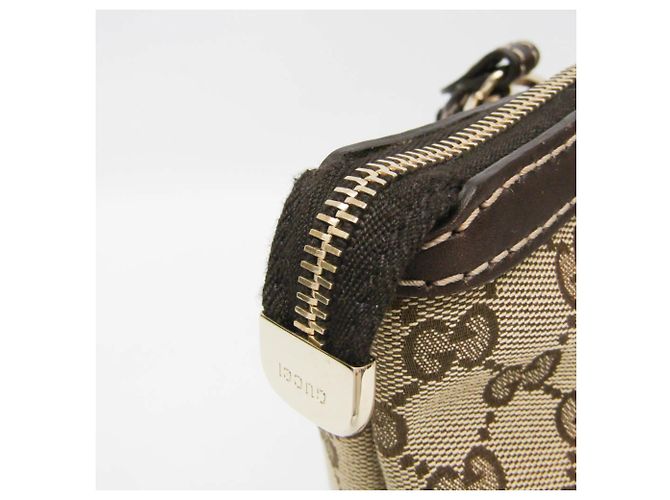 Gucci GG Canvas Tote-Handtasche Braun Beige - Ansicht 9