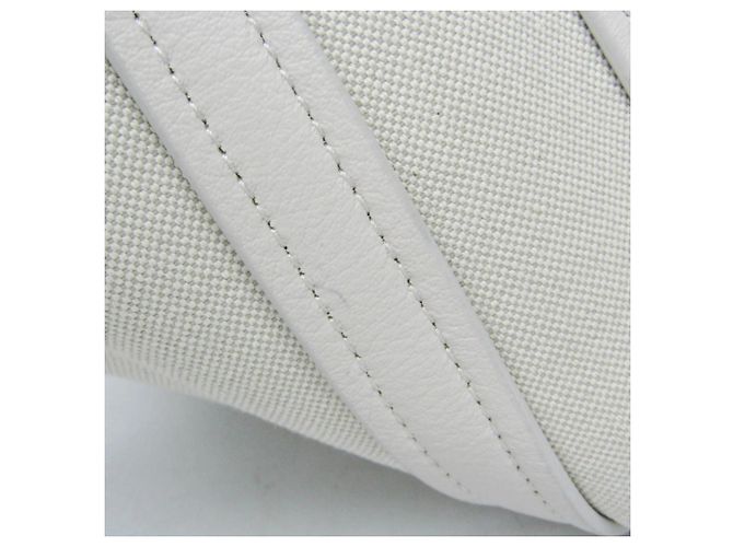 Borsa a spalla Balenciaga Everyday XS Nord-Sud Bianco sporco - vista 7