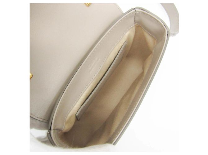 Chloé C Mini Handtasche Grau - vista 4