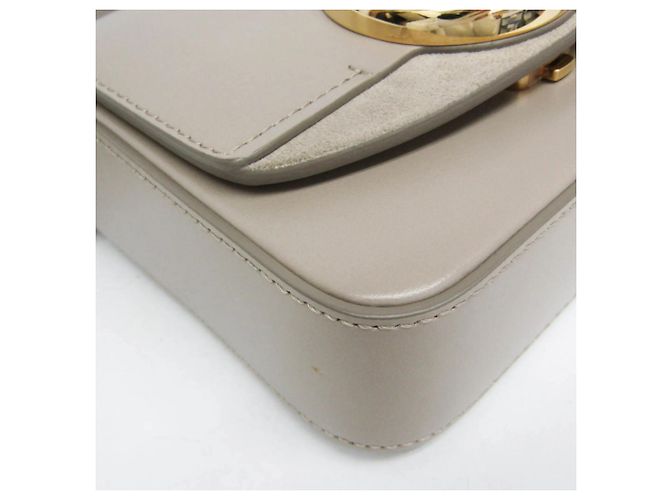 Chloé C Mini Handtasche Grau - vista 5