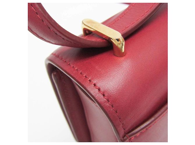 Borsa a spalla in pelle Loewe Goya per donne Rosso - vista 11