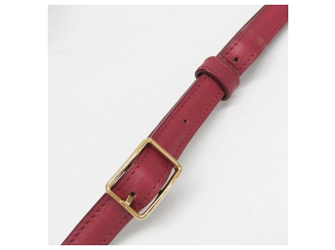 Borsa a spalla in pelle Loewe Goya per donne Rosso - vista 12