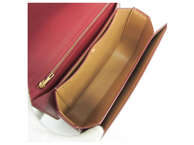 Borsa a spalla in pelle Loewe Goya per donne Rosso - vista 3