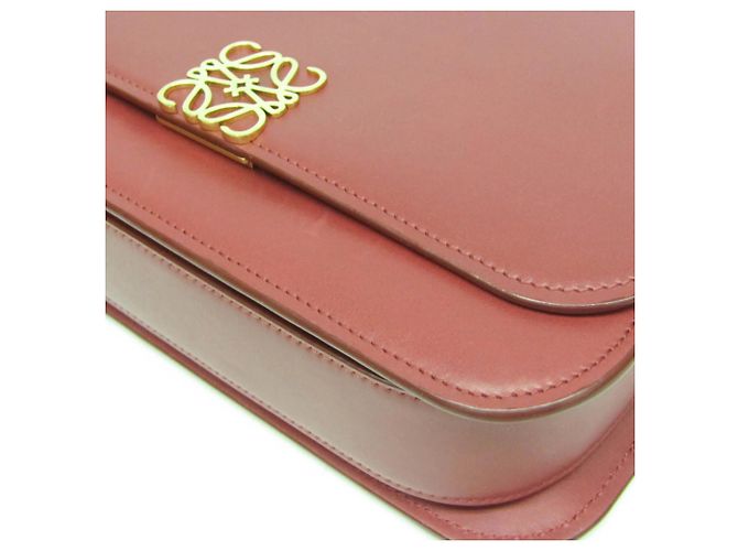 Borsa a spalla in pelle Loewe Goya per donne Rosso - vista 5