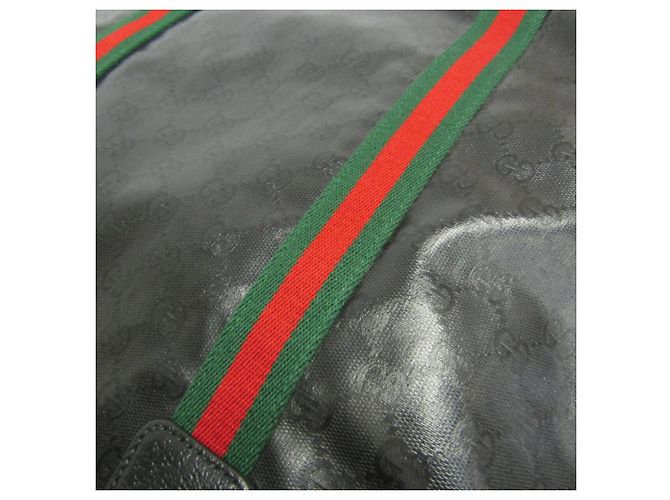 Gucci GG Crystal Große Tragetasche Schwarz - Ansicht 13
