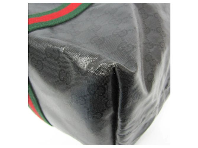 Gucci GG Crystal Große Tragetasche Schwarz - Ansicht 5