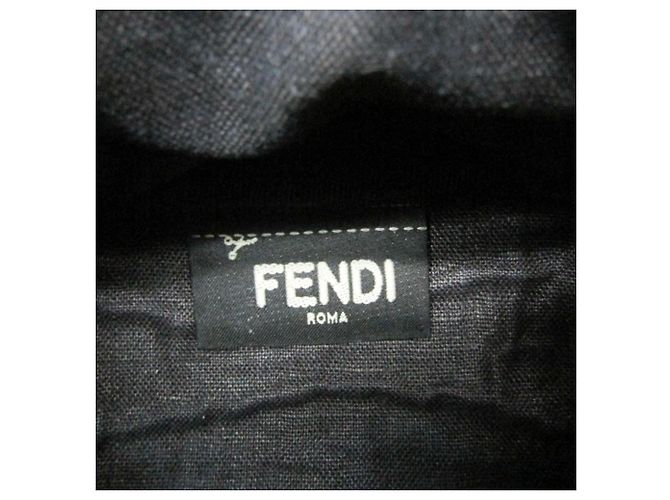 Fendi Selleria Lederpouch mit Schlüsselring Silber - Ansicht 18