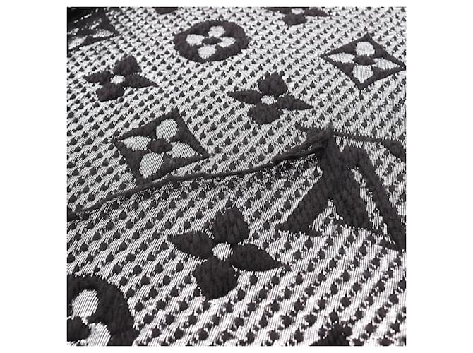 Sciarpa Logomania Shine Louis Vuitton Nero Argento - vista 3