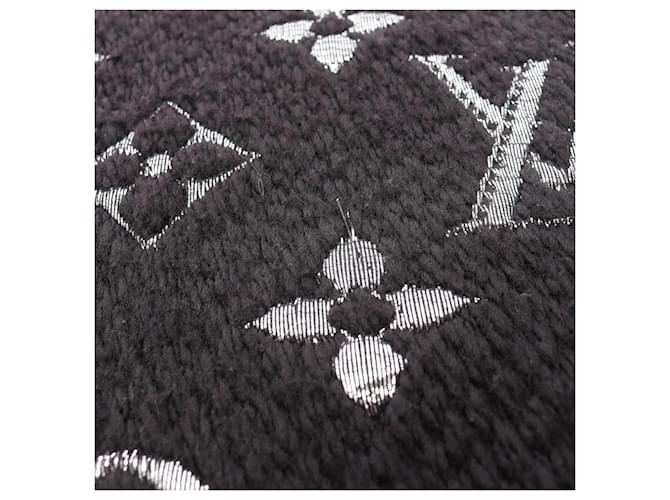 Sciarpa Logomania Shine Louis Vuitton Nero Argento - vista 7