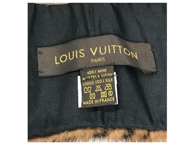 Sciarpa Tippet Monogramma Fiore Louis Vuitton Marrone - vista 11
