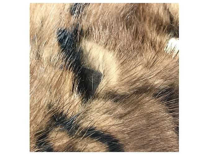 Sciarpa Tippet Monogramma Fiore Louis Vuitton Marrone - vista 15