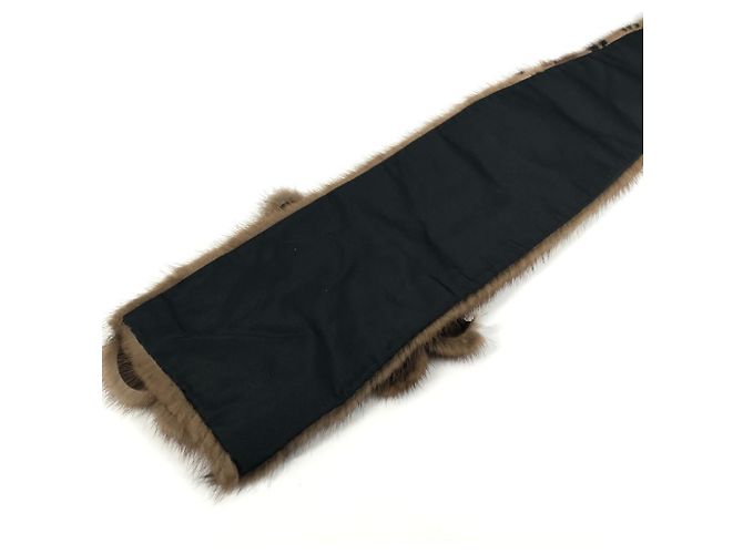 Sciarpa Tippet Monogramma Fiore Louis Vuitton Marrone - vista 8