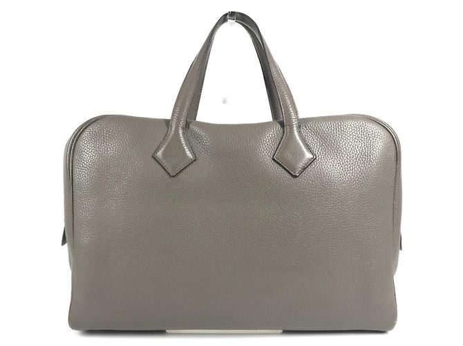 Borsa da lavoro Hermès Victoria 2 12H Marrone - vista 2