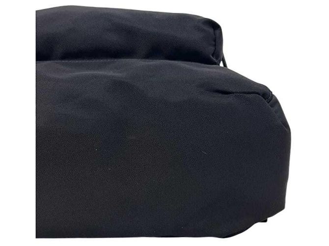 Zaino in tela e pelle nera Balenciaga Nero - vista 11