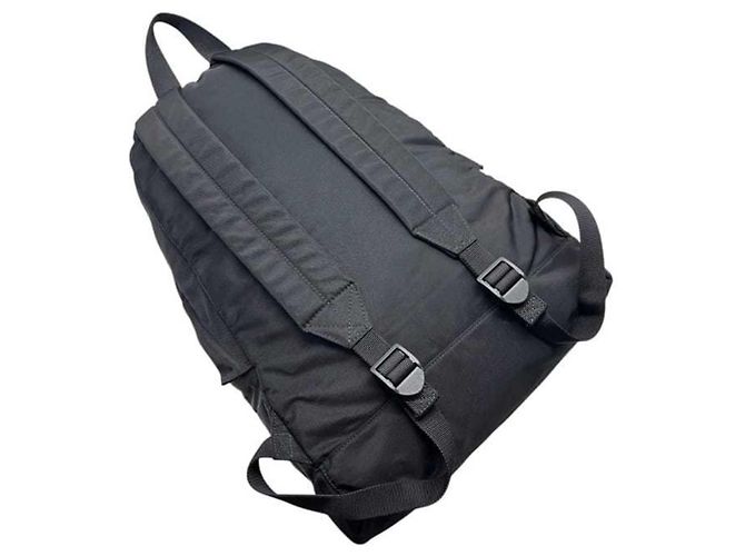 Zaino in tela e pelle nera Balenciaga Nero - vista 4