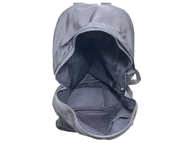 Zaino in tela e pelle nera Balenciaga Nero - vista 5