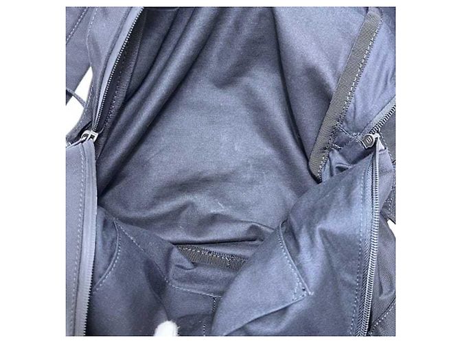 Zaino in tela e pelle nera Balenciaga Nero - vista 7