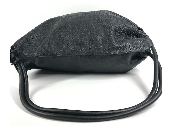Loewe Anagram Dragonfly Goat Pattern Backpack Black - view 5