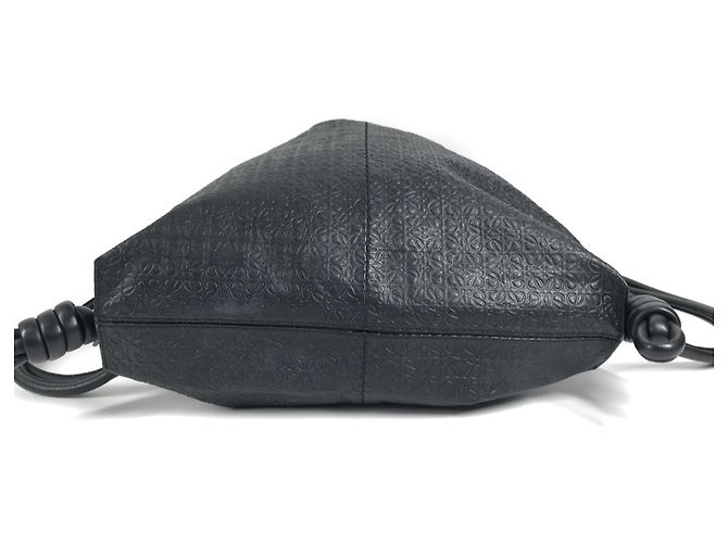 Loewe Anagram Dragonfly Goat Pattern Backpack Black - view 6