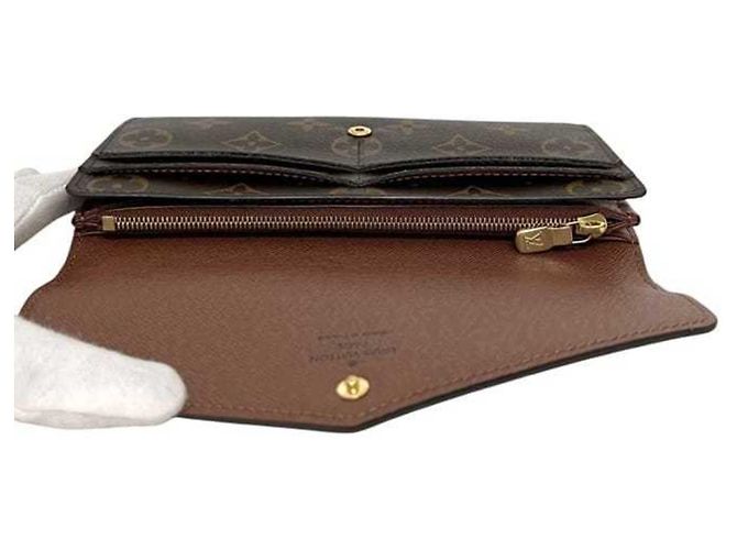 Sarah Braunes Monogramm Bi-Fold Langzeitgeldbörse von Louis Vuitton - Ansicht 6