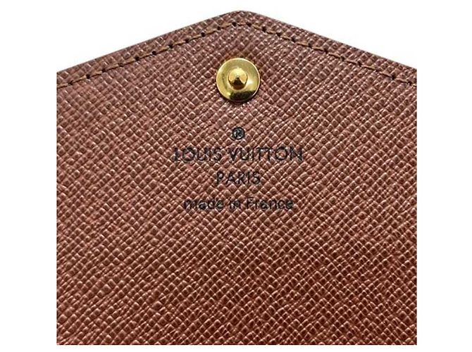 Sarah Braunes Monogramm Bi-Fold Langzeitgeldbörse von Louis Vuitton - Ansicht 9