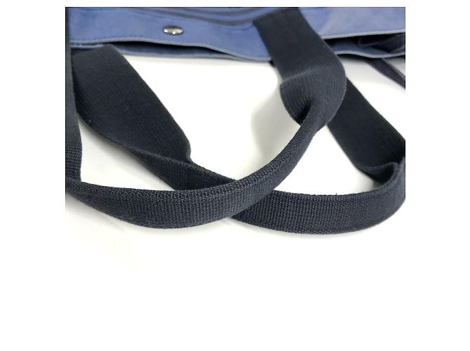 Hermès Borsa HERMES Horse Cheval con pochette Nero Blu - vista 10