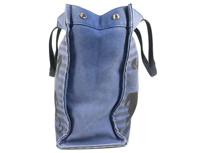 Hermès Borsa HERMES Horse Cheval con pochette Nero Blu - vista 4