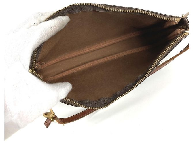 Pochette Accesorios Monogram Graffiti Louis Vuitton Castaño Caqui - vista 13
