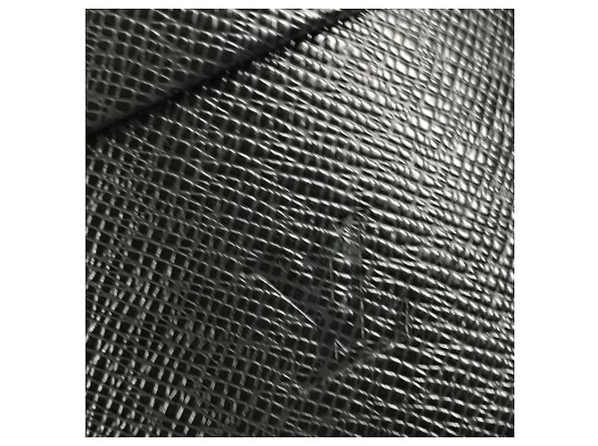 Borsa a mano in pelle Taiga Louis Vuitton Nero - vista 8