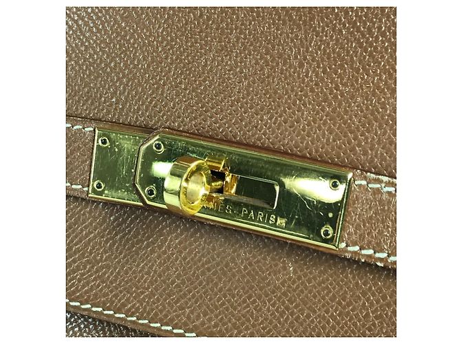 Hermès Birkin 40 Tote Tasche Braun - Ansicht 10