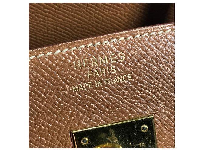 Hermès Birkin 40 Tote Tasche Braun - Ansicht 13